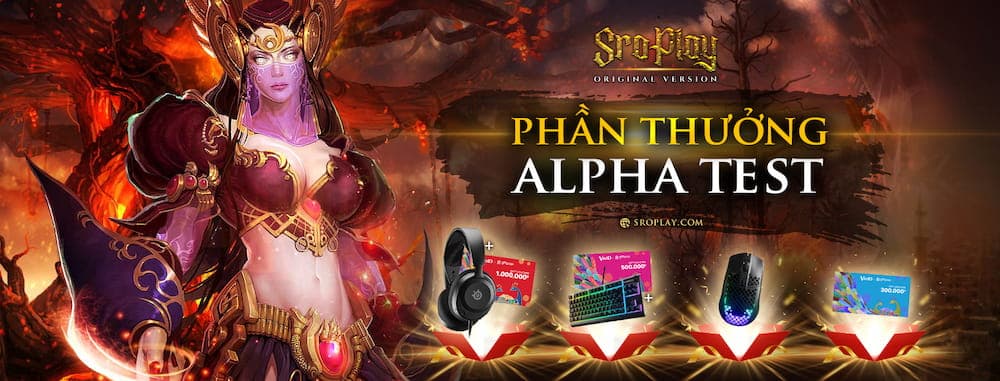 [Sự kiện] Rinh ngay phần thưởng khi tham gia Alpha Test của game online SRO Play - Original Version